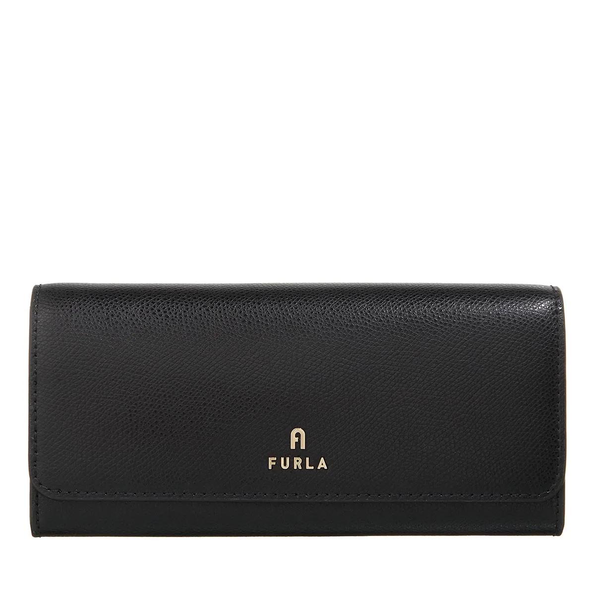 Furla Portemonnaie - Furla Camelia Continental Wallet Slim - Gr. unisize - in Schwarz - für Damen