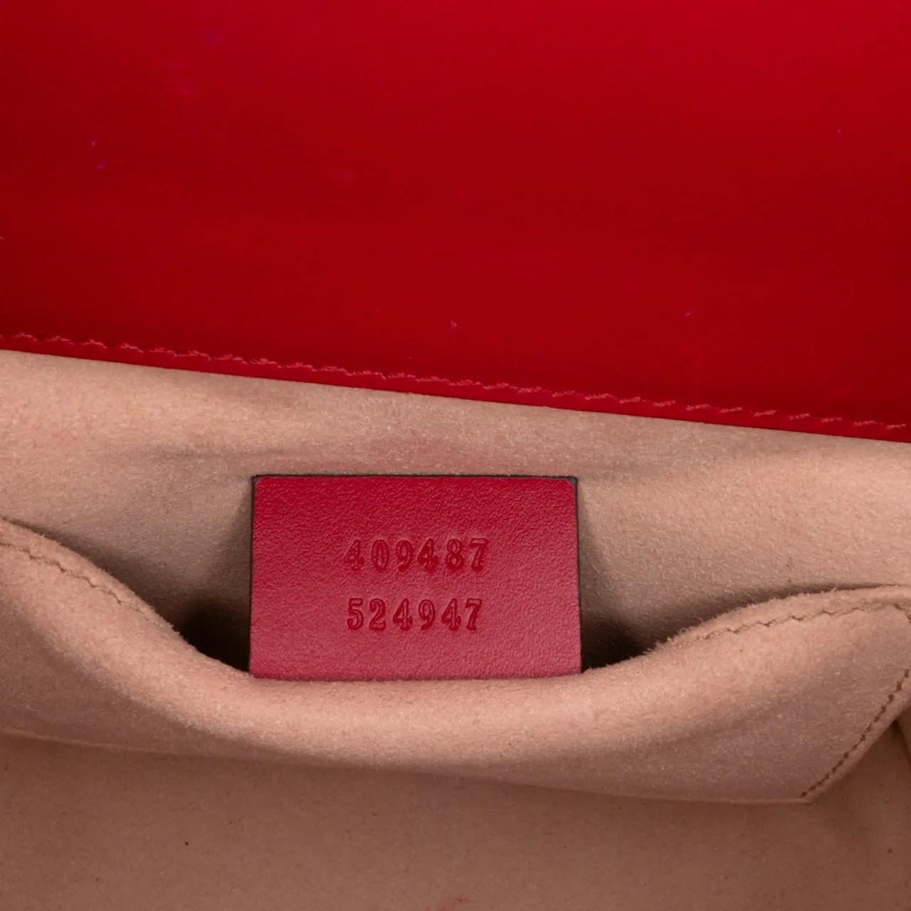 Thumbnail - Gucci Hobo Bags - Small Guccissima Padlock Crossbody - Gr. unisize - in Rot - für Damen