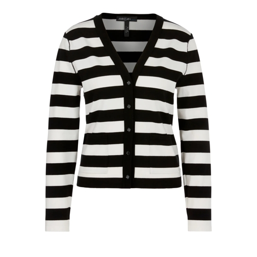 Marc Cain Kaschmir Jacken Cardigan white and black