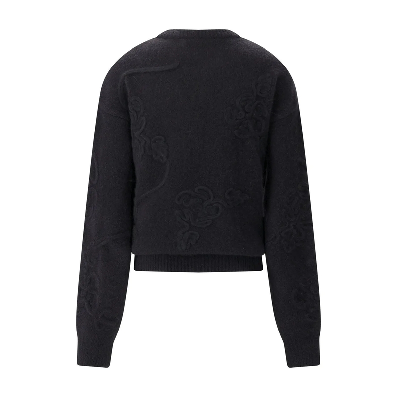 Rotate Pullover Pullover aus Woll-Mix schwarz(Image 3)