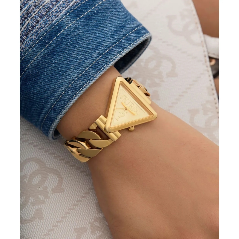 Guess Quarzuhr Quarz-Analoguhr Fame gold(Image 5)