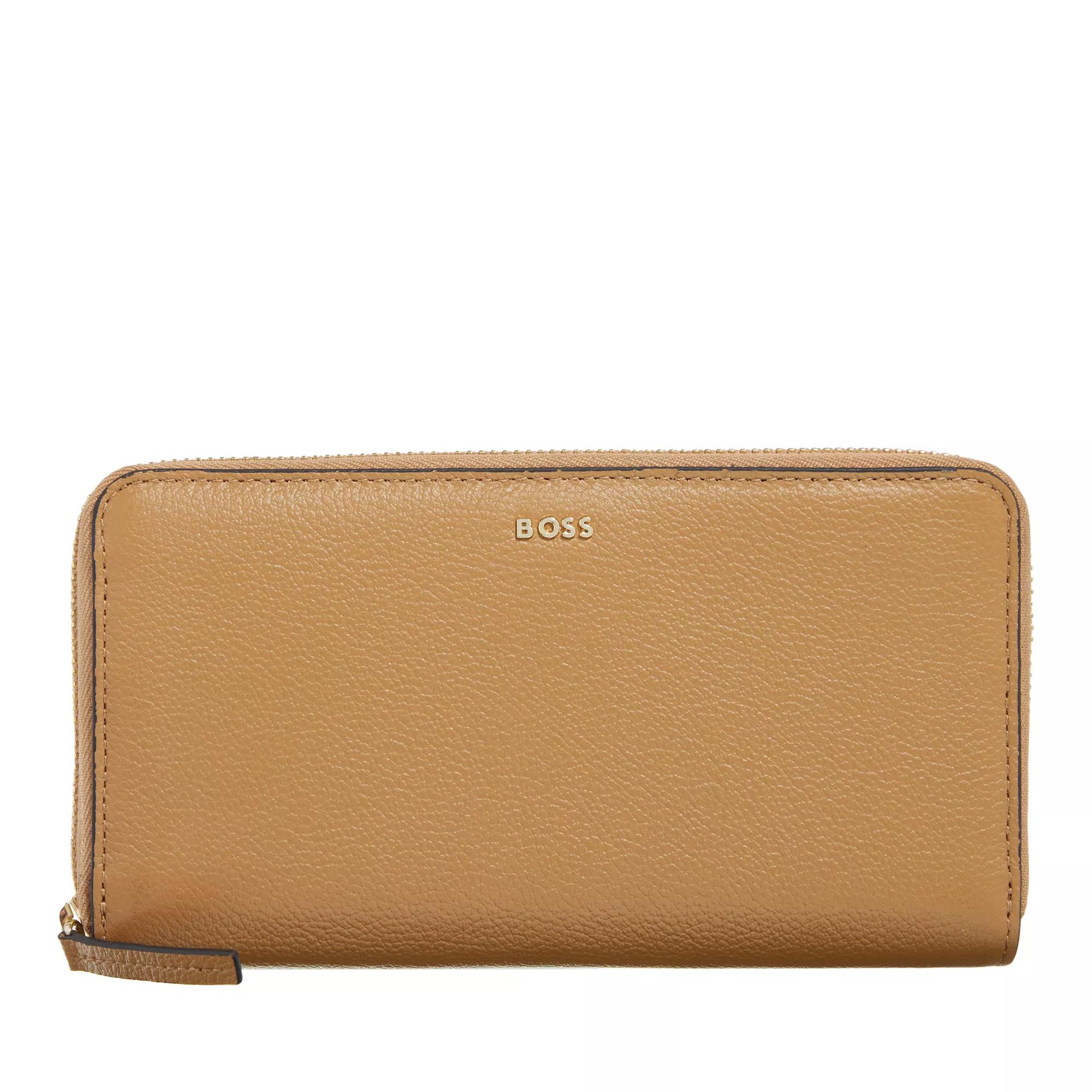 Boss Portemonnaie - Alyce Travel Wallet - Gr. unisize - in Beige - für Damen