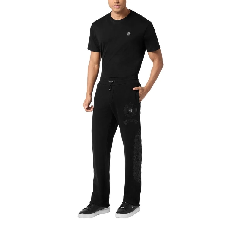 Philipp Plein Jogginghose Jogging Trousers Chrome schwarz(Image 2)