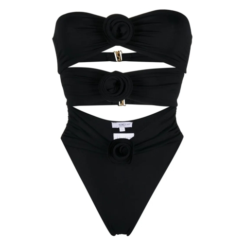 La Reveche  Black One-Piece Swimsuit Black