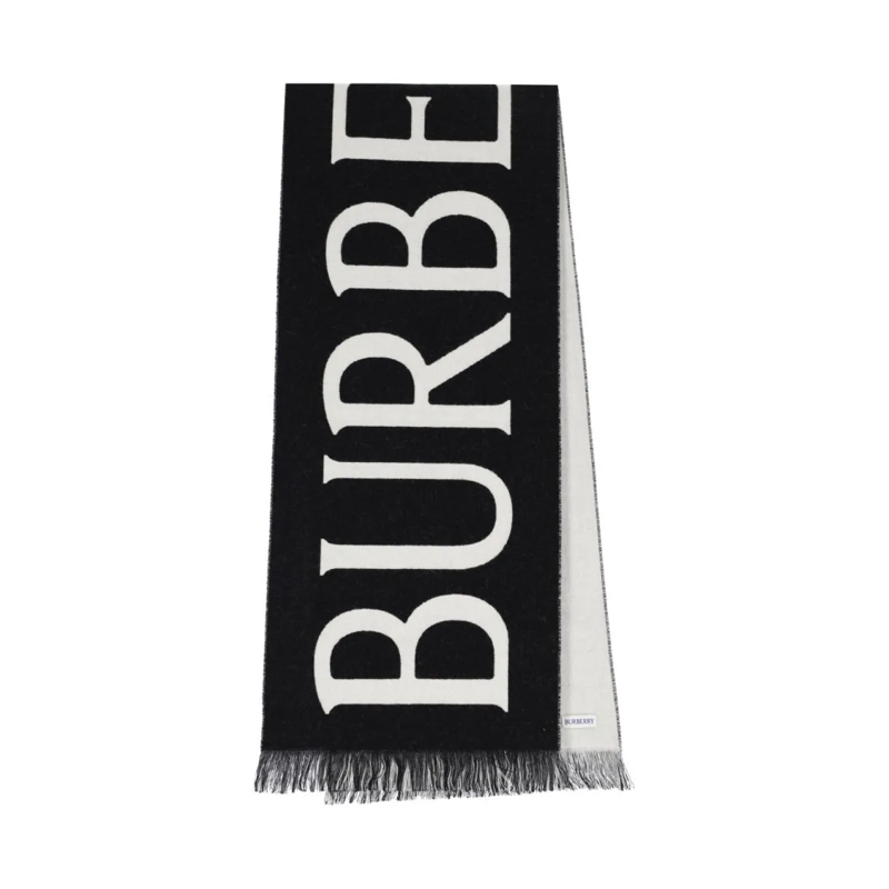 Burberry Lichtgewicht Sjaal Scarfs Black schwarz