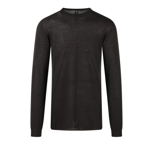 Rick Owens Trui Porterville Long Sleeve Sweater Black