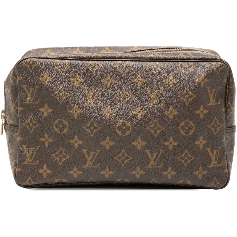 Louis Vuitton Clutch Monogram Trousse Toilette 28 braun
