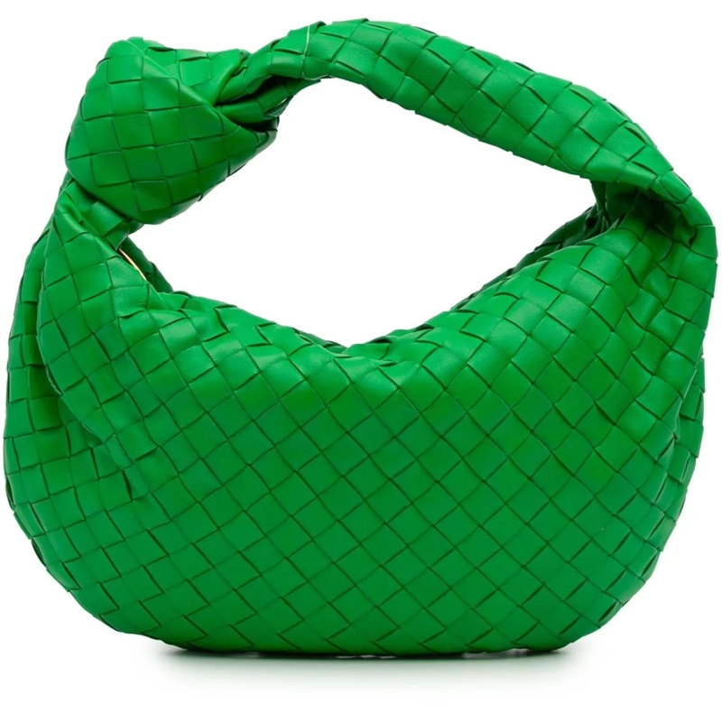 Bottega Veneta Schultertasche Teen Nappa Intrecciato Jodie grün