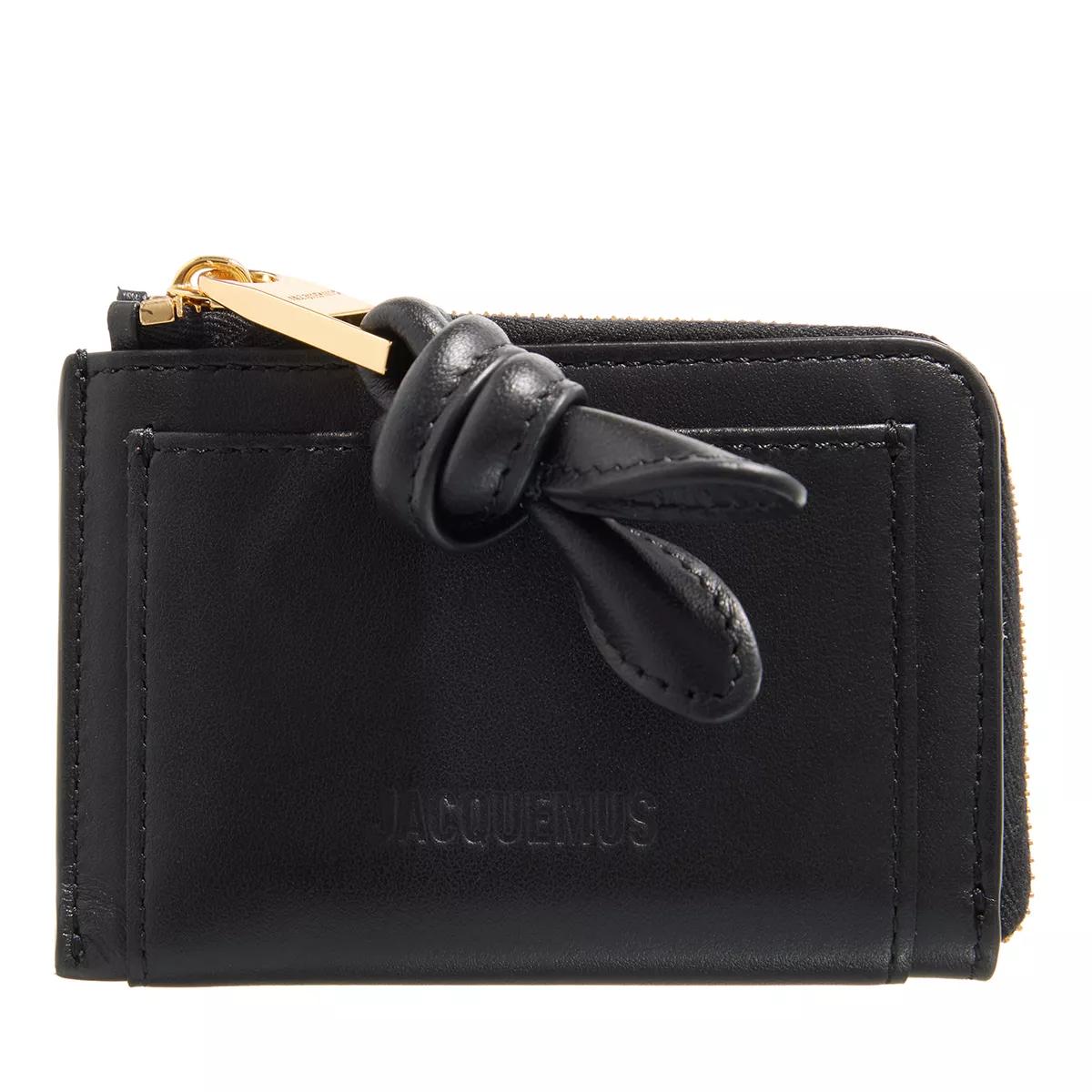 Jacquemus Portemonnaie - Le Porte-Cartes Tourni - Gr. unisize - in Schwarz - für Damen