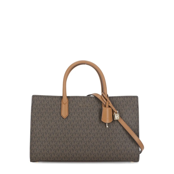 Michael kors bag white and brown online