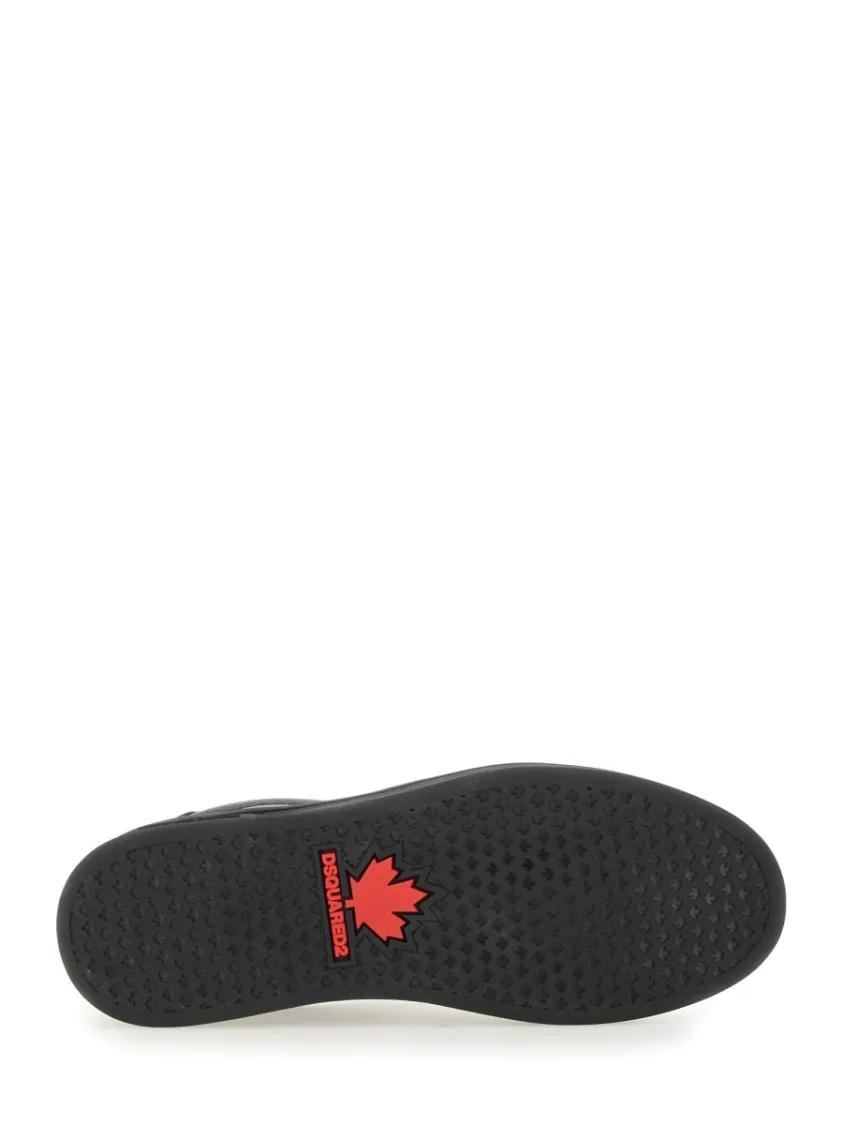 Thumbnail - Dsquared2 Low-Top Sneaker - "Maple Leaf Boxer" Sneakers - Gr. 40 (EU) - in Schwarz - für Damen