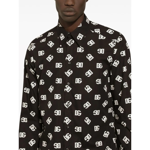 Dolce&Gabbana Cotton Shirt Black Skjortor