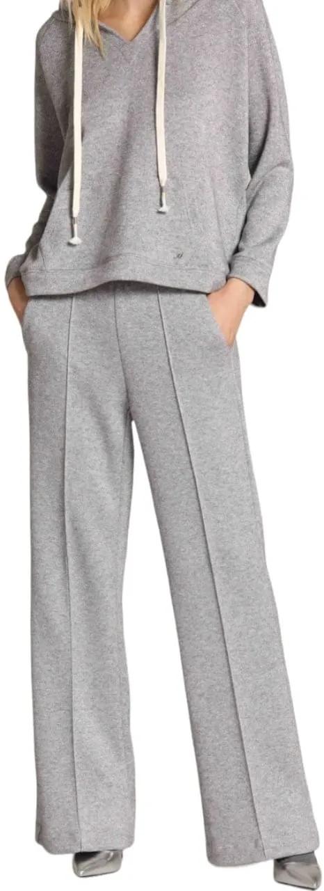 Thumbnail - Mason's - Pantalon maille Gris metallise Easy Straight Mason - Größe IT 40 - bunt