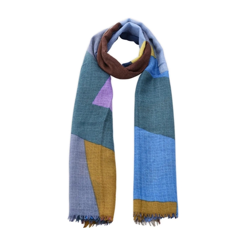 Epice Paris Écharpe légère Gemusterter Schal Multicolor