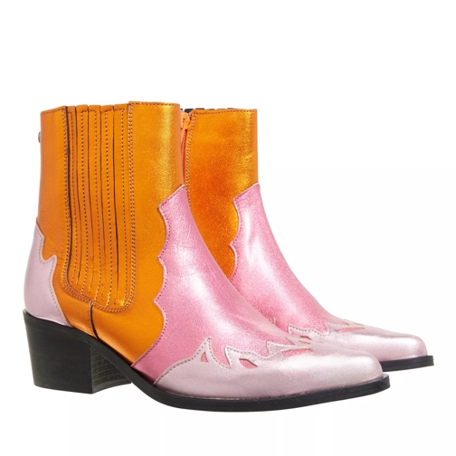 Steve Madden Selena Pink/Orange Ankle Boot