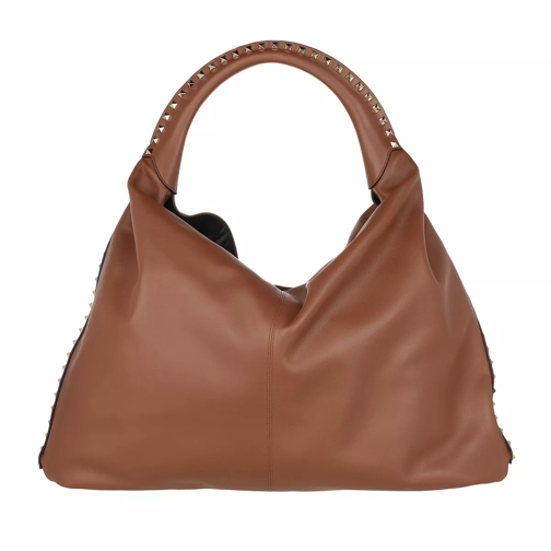 Valentino Garavani Rockstud Satchel Bag Leather Selleria Hobo Bag