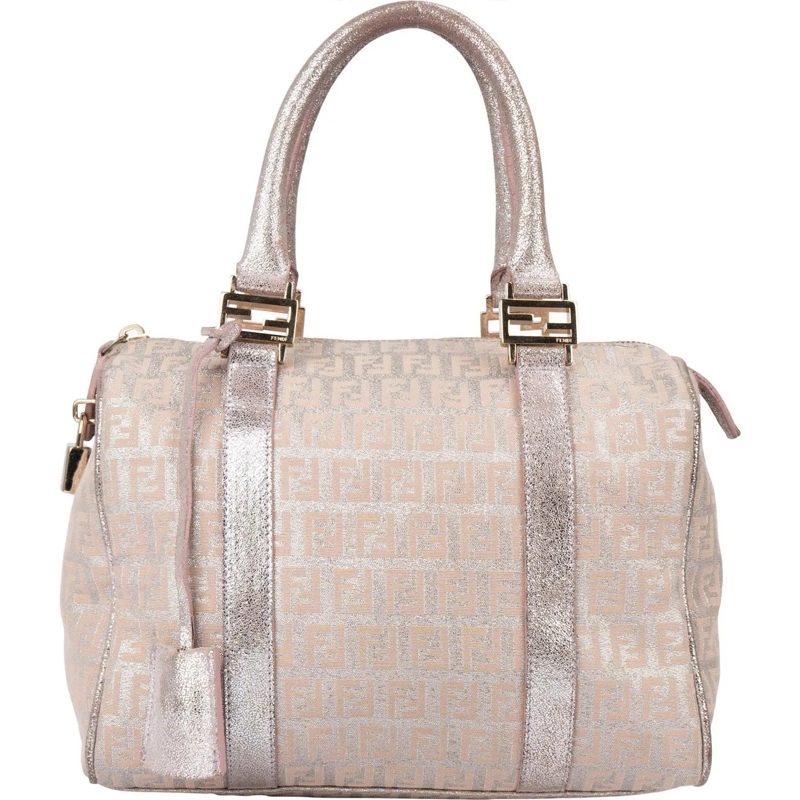 Fendi Schultertasche Fendi FF Monogram Zucca Handbag mehrfarbig