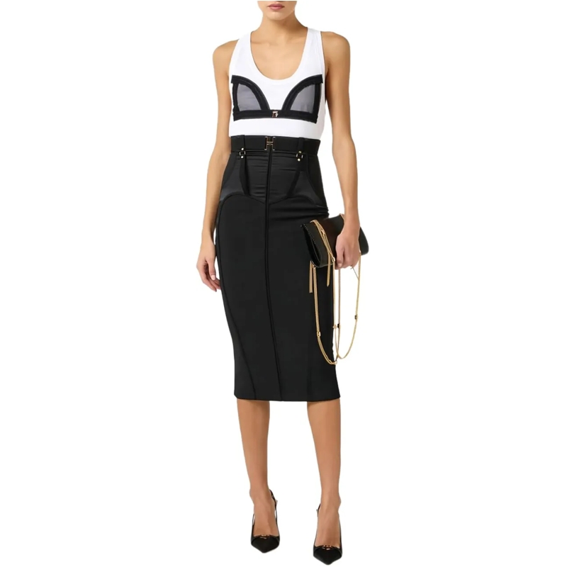 Elisabetta Franchi Midirock Skirts Black schwarz(Image 3)