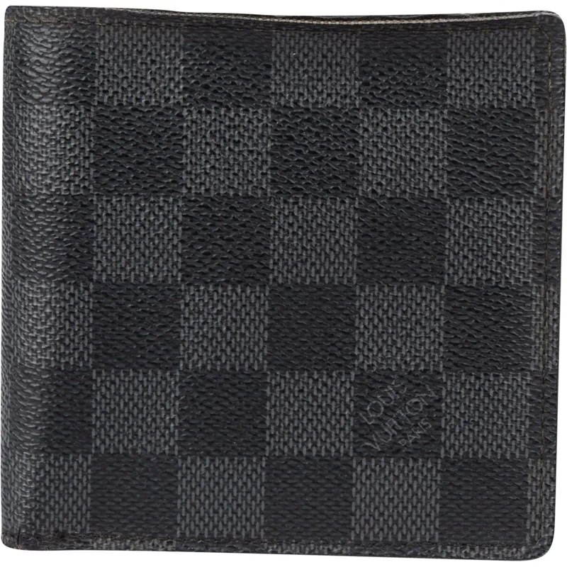 Louis Vuitton Geldbörse Louis Vuitton Damier Graphit Monogram Marco Wallet schwarz