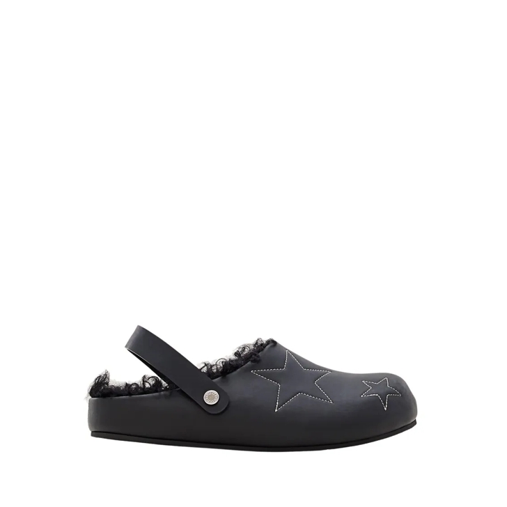 サンダル・ミュール Stella Mccartney Black Alter Mat Elyse Slippers Stella McCartney Elyse Alter Mat Slippers Black | Muil