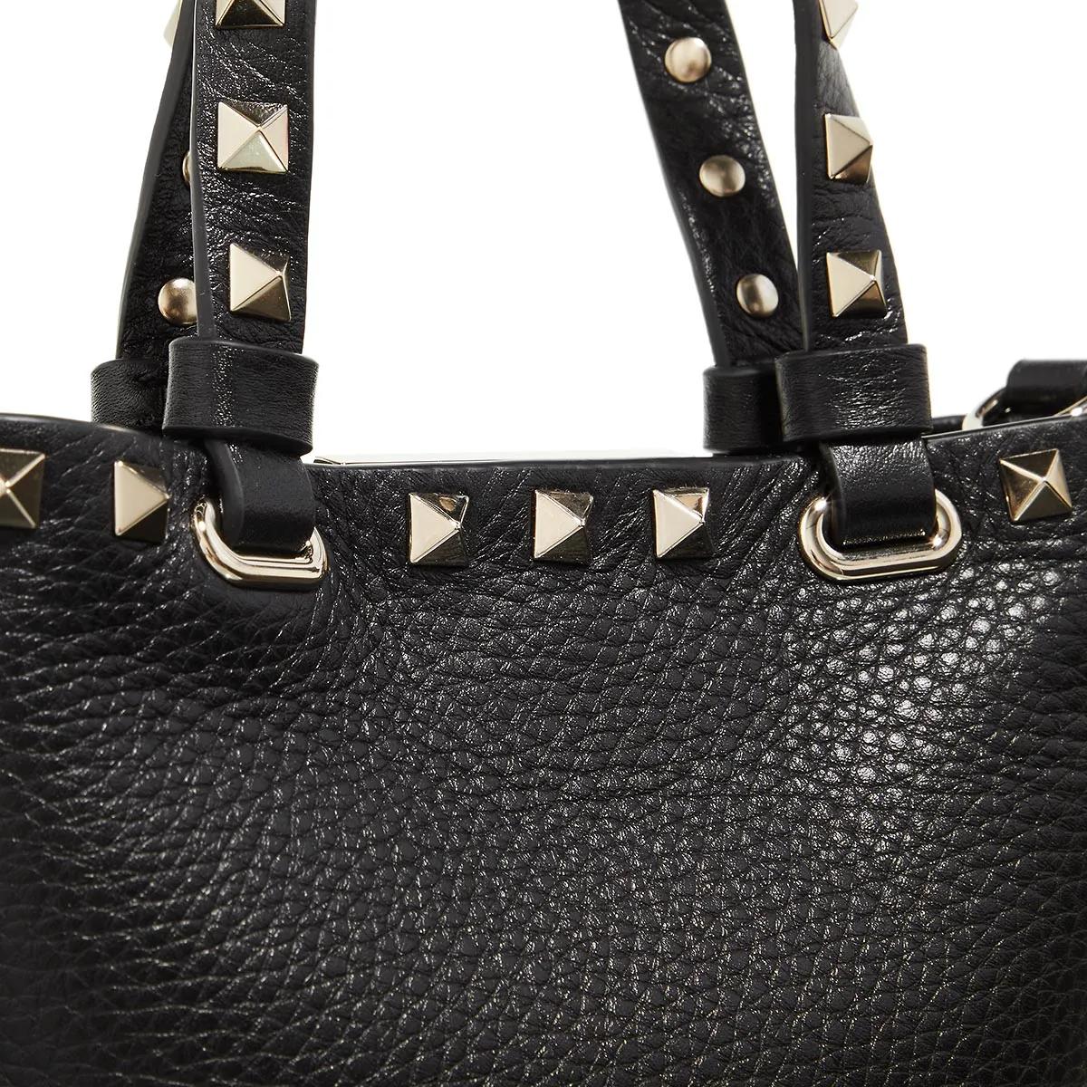Valentino Garavani Crossbody bags Rockstud Mini Tote in zwart