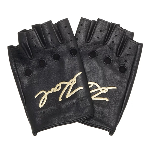 Karl Lagerfeld Signature Rocky Glove Black Handschoen