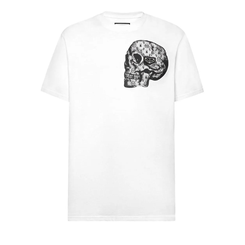 Philipp Plein T-Shirt T-Shirt Skull weiss