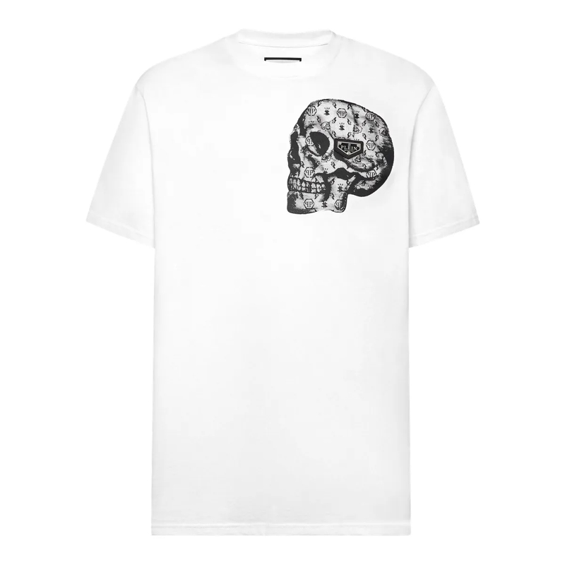 Philipp Plein T-Shirt T-Shirt Skull weiss