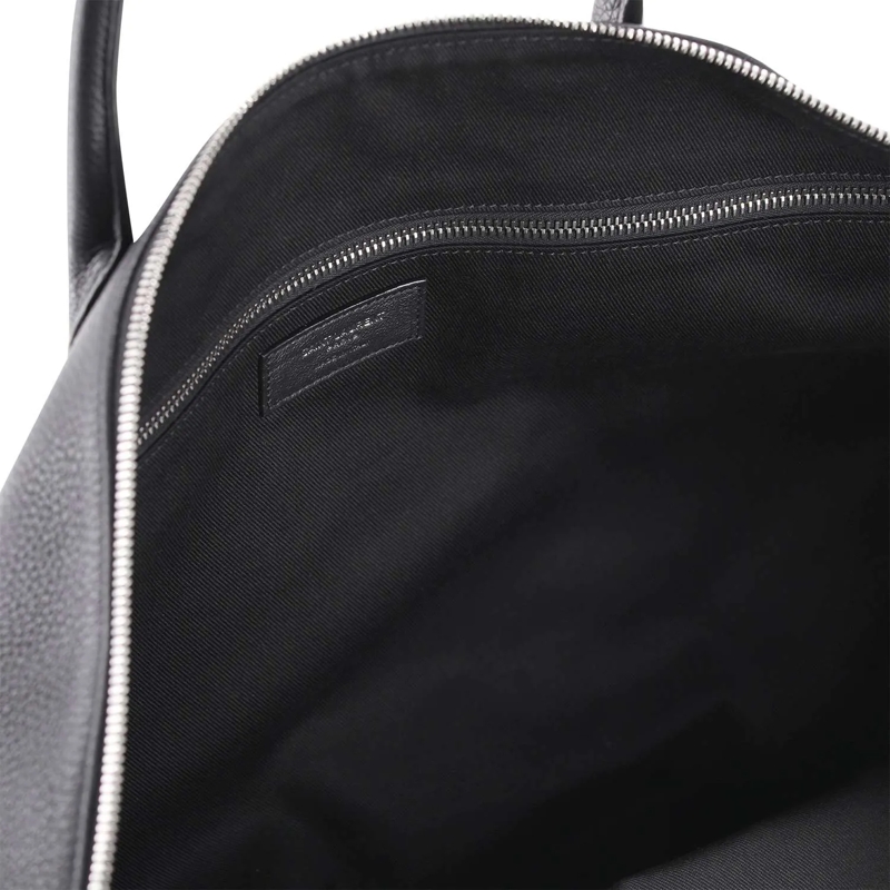 Saint Laurent Schultertasche Weekender aus Leder schwarz(Image 4)