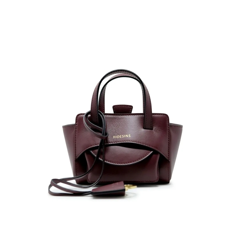 Hidesins Draagtas Fl14tr6904 Flap Xs Premiere Wine Leather Handbag Burgundy