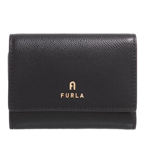 Furla Tri-Fold Portemonnaie Furla Camelia Compact Wallet T Nero