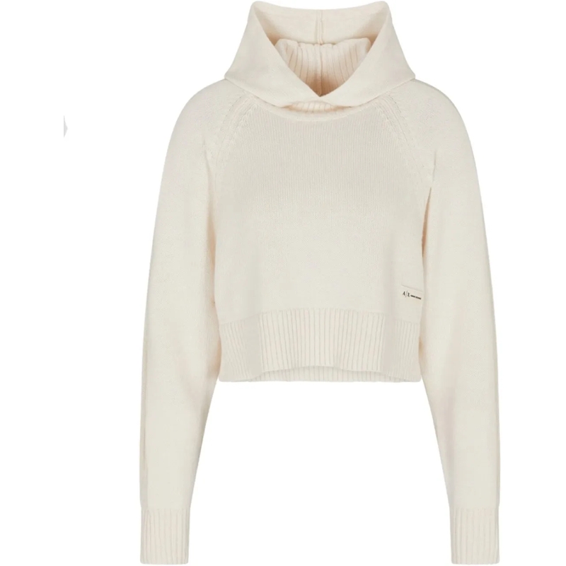 Armani Exchange  Sweaters Cream weiß