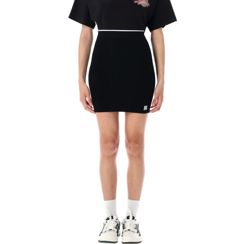 Amiri Minirock Ma Mini Skirt Black