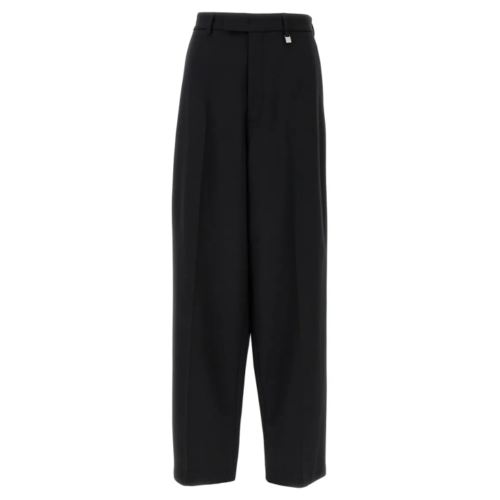 パンツ Giuseppe Di Morabito Straight Leg Stretch Wool Trousers Giuseppe Di Morabito Straight Leg Stretch Wool Trousers Black