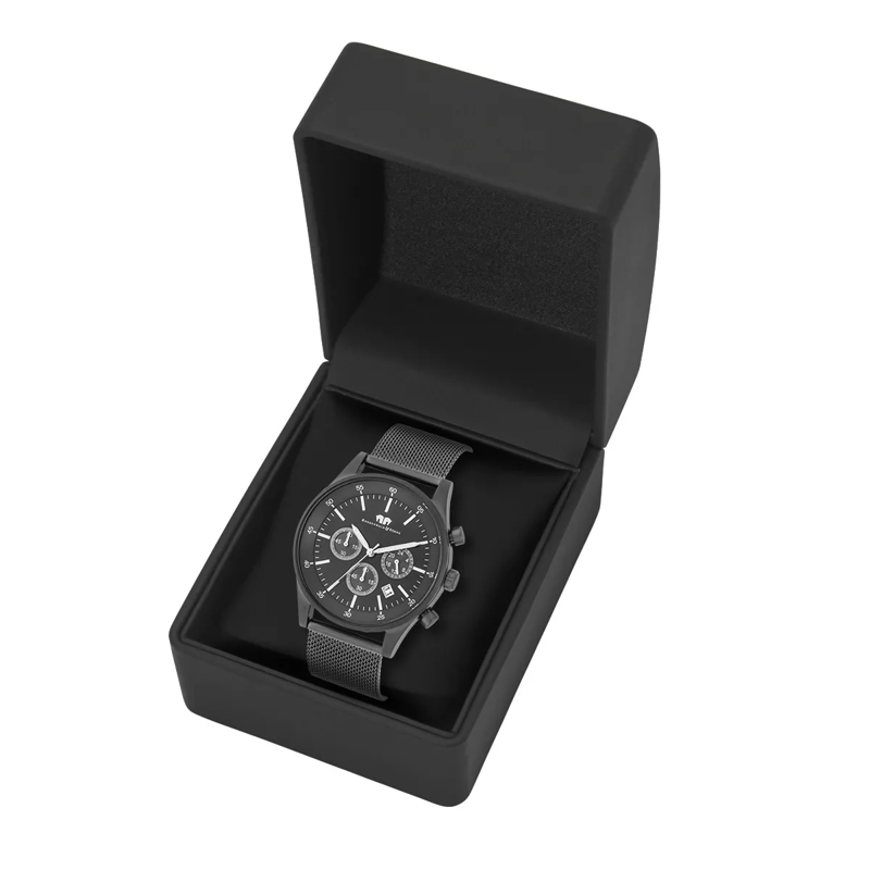 Rhodenwald & Söhne Automatikuhr Herren Armbanduhr Goodwill Edelstahl grau(Image 7)