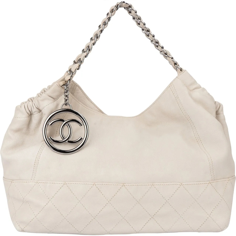 Chanel Sac à bandoulière Chanel Stitching Calfskin CC Cabas Handbag mehrfarbig
