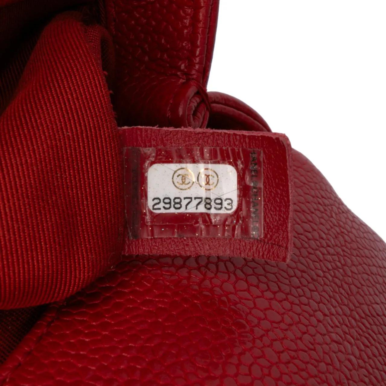 Thumbnail - Chanel Hobo Bags - Mini Square Caviar Incognito Flap - Gr. unisize - in Rot - für Damen