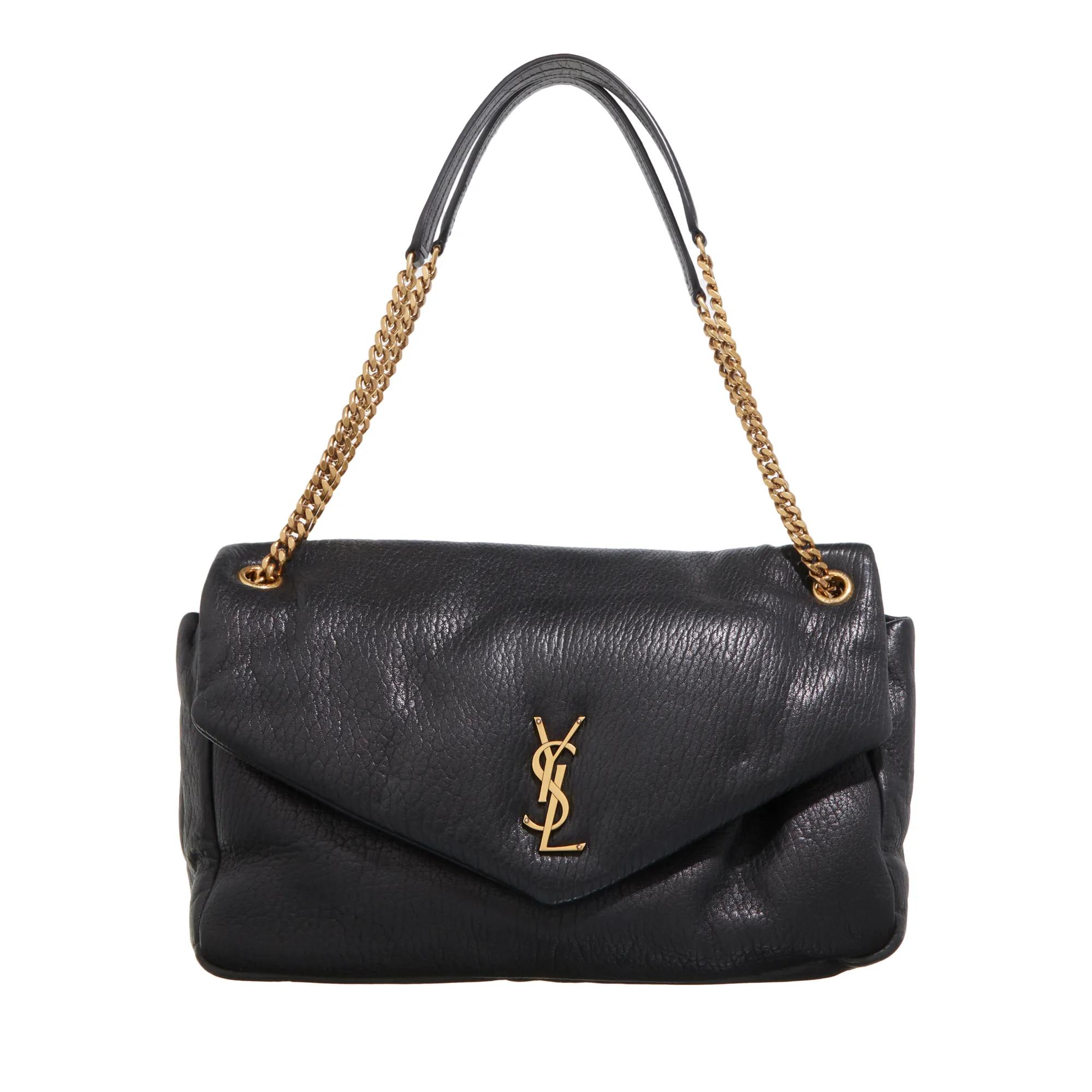 Saint Laurent Hobo Bag - Calypso Large Shoulder Bag - Gr. unisize - in Schwarz - für Damen