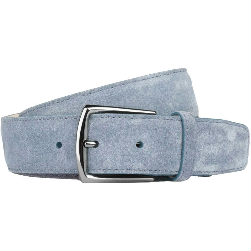 Aurélien Ledergürtel Belt Suede grau