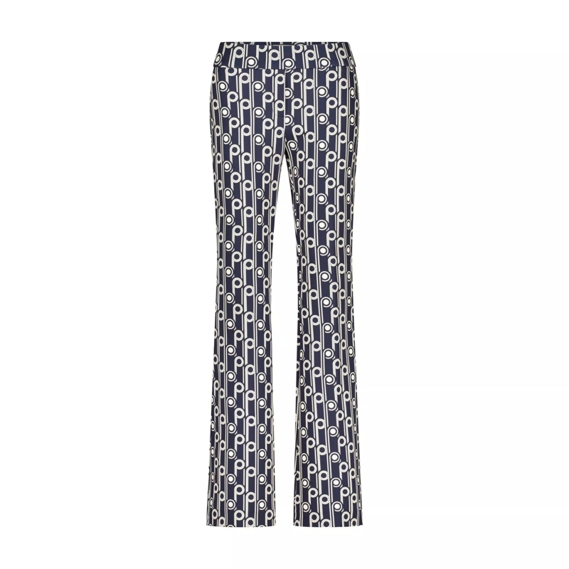 Seductive  Hose Nanou mit auffälligem Muster 47702233809242 Dunkelblau