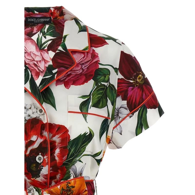 Dolce&Gabbana Hemd Vanity' Pajama Shirt Multicolor(Image 3)