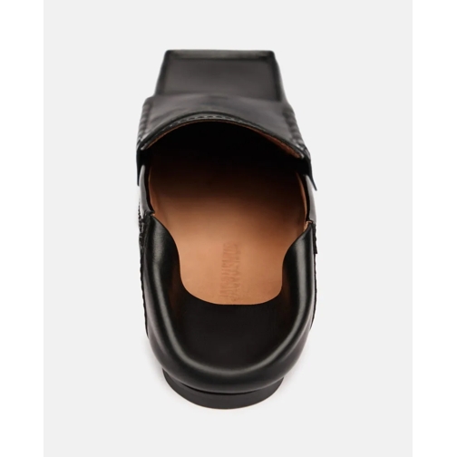 Jacquemus Ballerine Les Mocassins Carre Leather Loafer Black (Image 4)