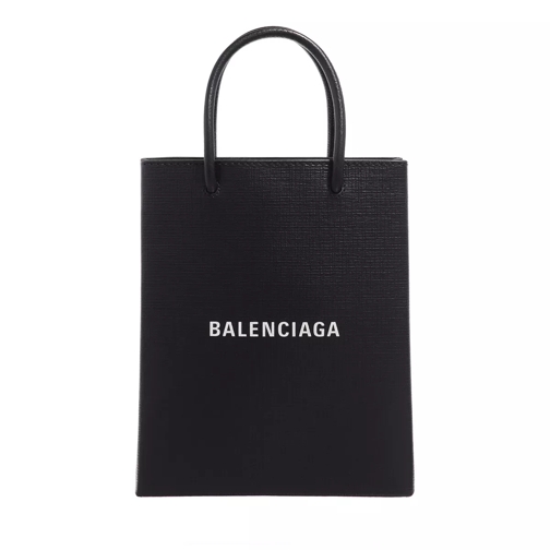Balenciaga Shopping Phone Holder Black Handytasche