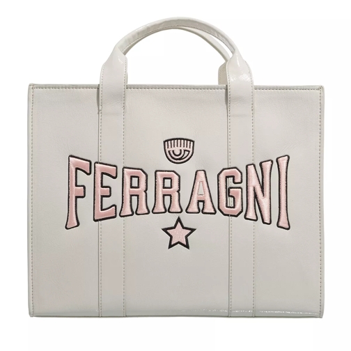 Chiara Ferragni Range N - Ferragni Stretch, Sketch 02 Bags Pastel Parchment Rymlig shoppingväska