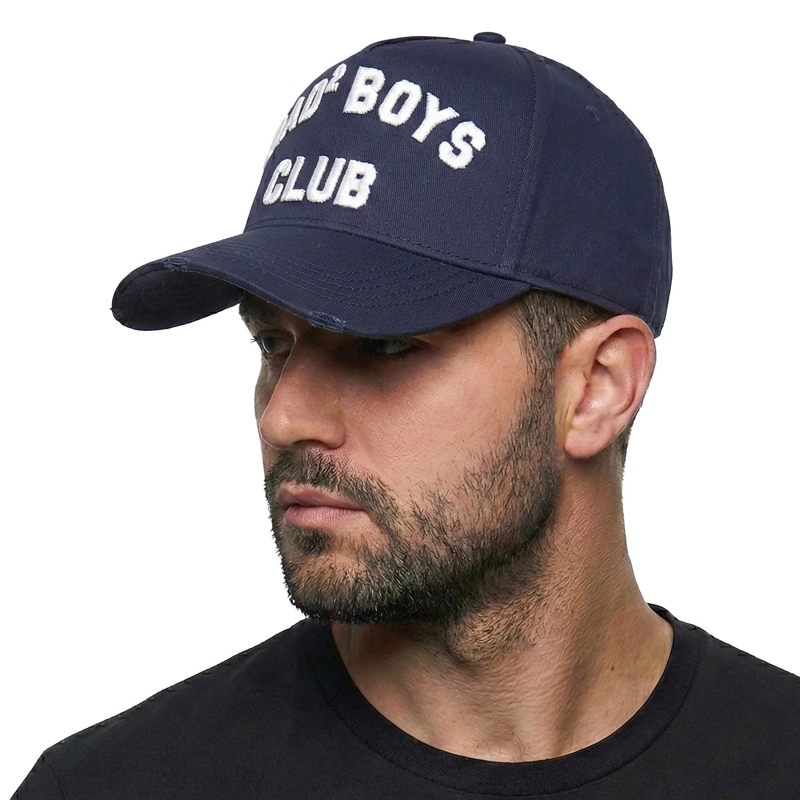 Dsquared2 Chapeau Cap mit Schriftzug blau(Image 2)