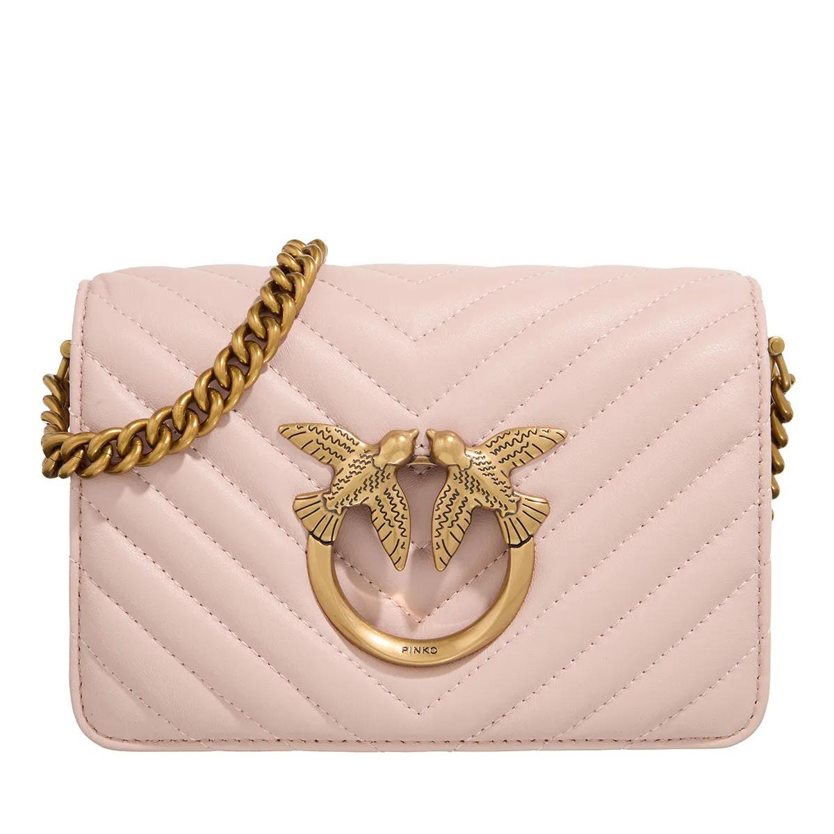 Pinko Crossbody Bags - Love Click Mini - Gr. unisize - in Gold - für Damen