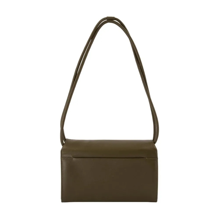 ショルダーバッグ Ami Voulez Vous Shoulder Bag - Leather - Khaki KHAKI Voulez-Vous Bag | AMI PARIS