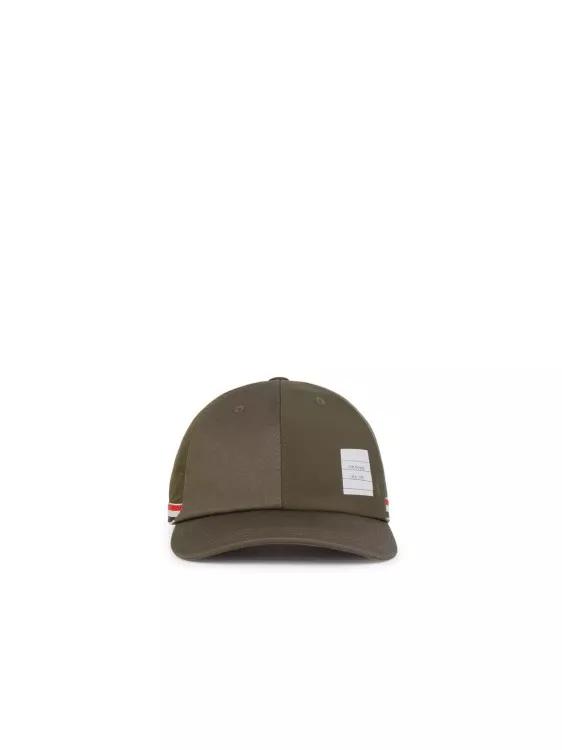 Thom Browne Mützen - Green Cotton Cap - Gr. M - in Grün - für Damen