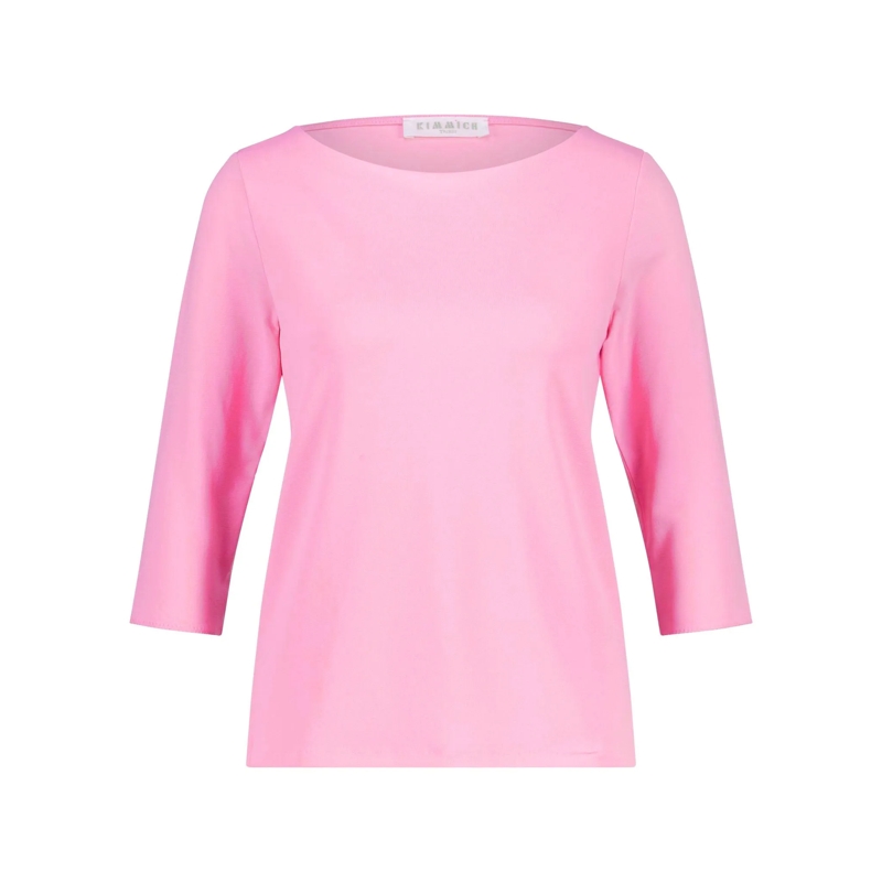 Kimmich Trikot T-shirt à manches 3/4 Shirt aus Viskose-Crêpe weiß(Image 17)