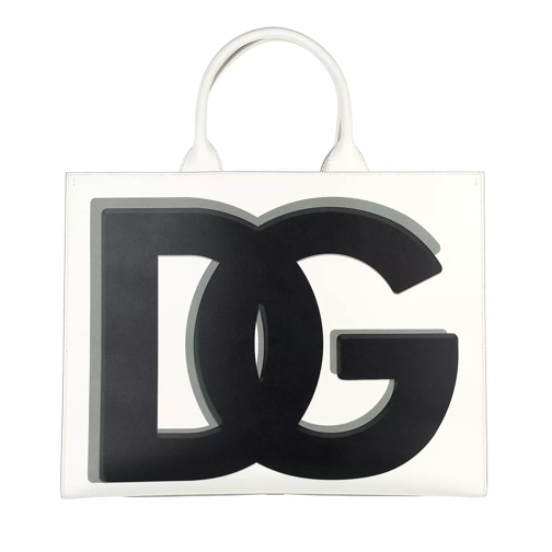 Dolce&Gabbana Large DG Logo Daily Shopper Multicolor Tote